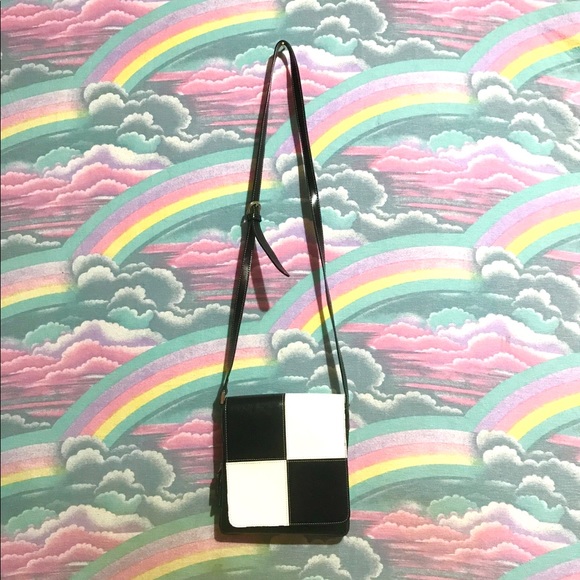 not sure :( Handbags - black & white checkered purse!